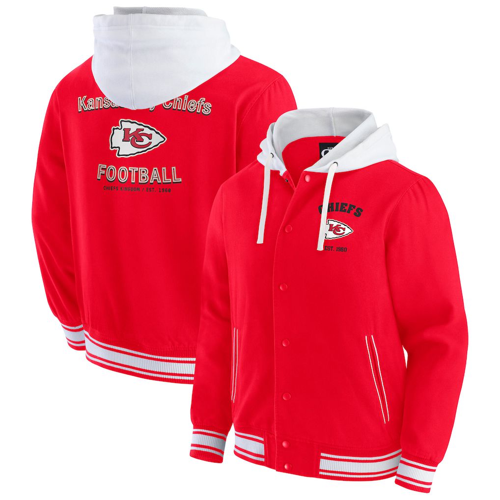 Men 2026 NFL Kansas City Chiefs  jacket hoodie Red 011->kansas city chiefs->NFL Jersey